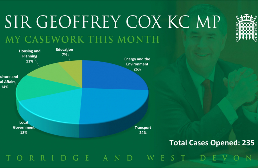 Sir Geoffrey Cox casework